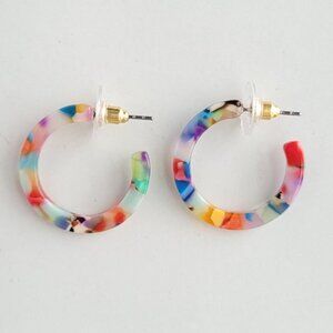 Colorful Hoop Earrings